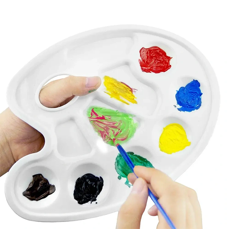 10 bem paleta de tinta plástica