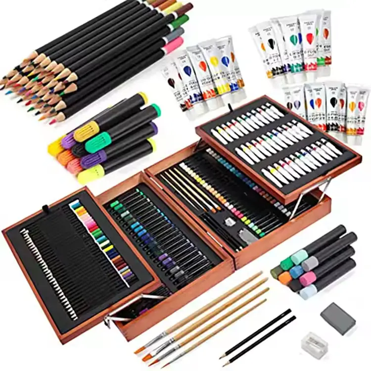 Conjunto de arte de 174 peças