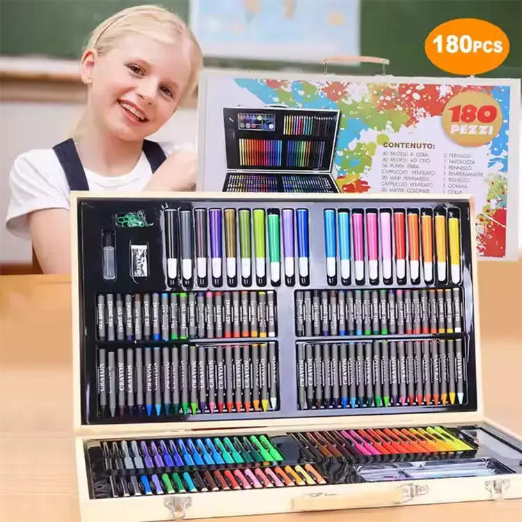 Conjunto de arte de 180pcs