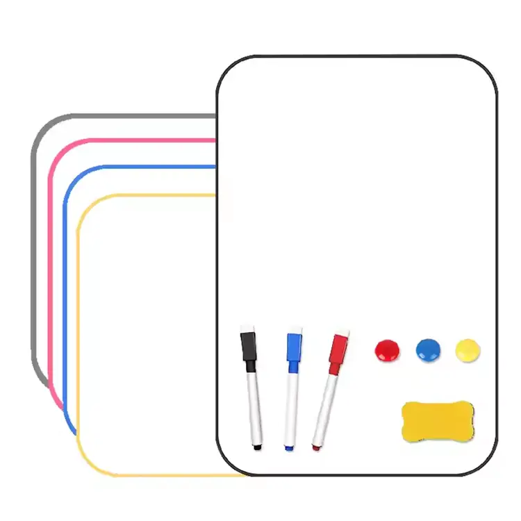 Quadro magnético de estrutura de plástico