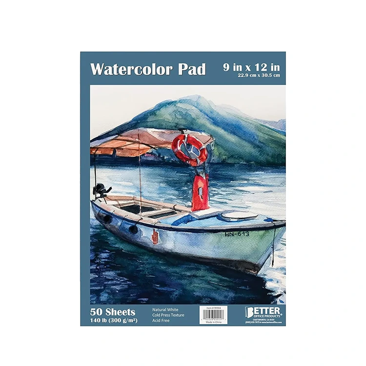 Livro em aquarela